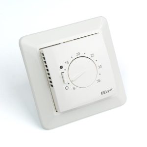 Le Thermostat Préféré en Noir Devireg Touch 