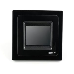 DEVIreg 140F1069 touch thermostat pure black design frame