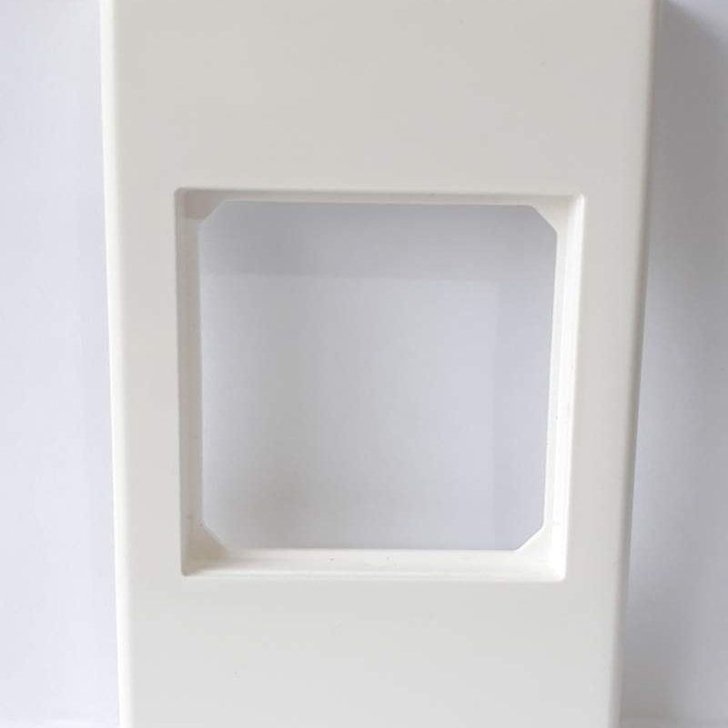 White Australian plate for DEVI thermostats